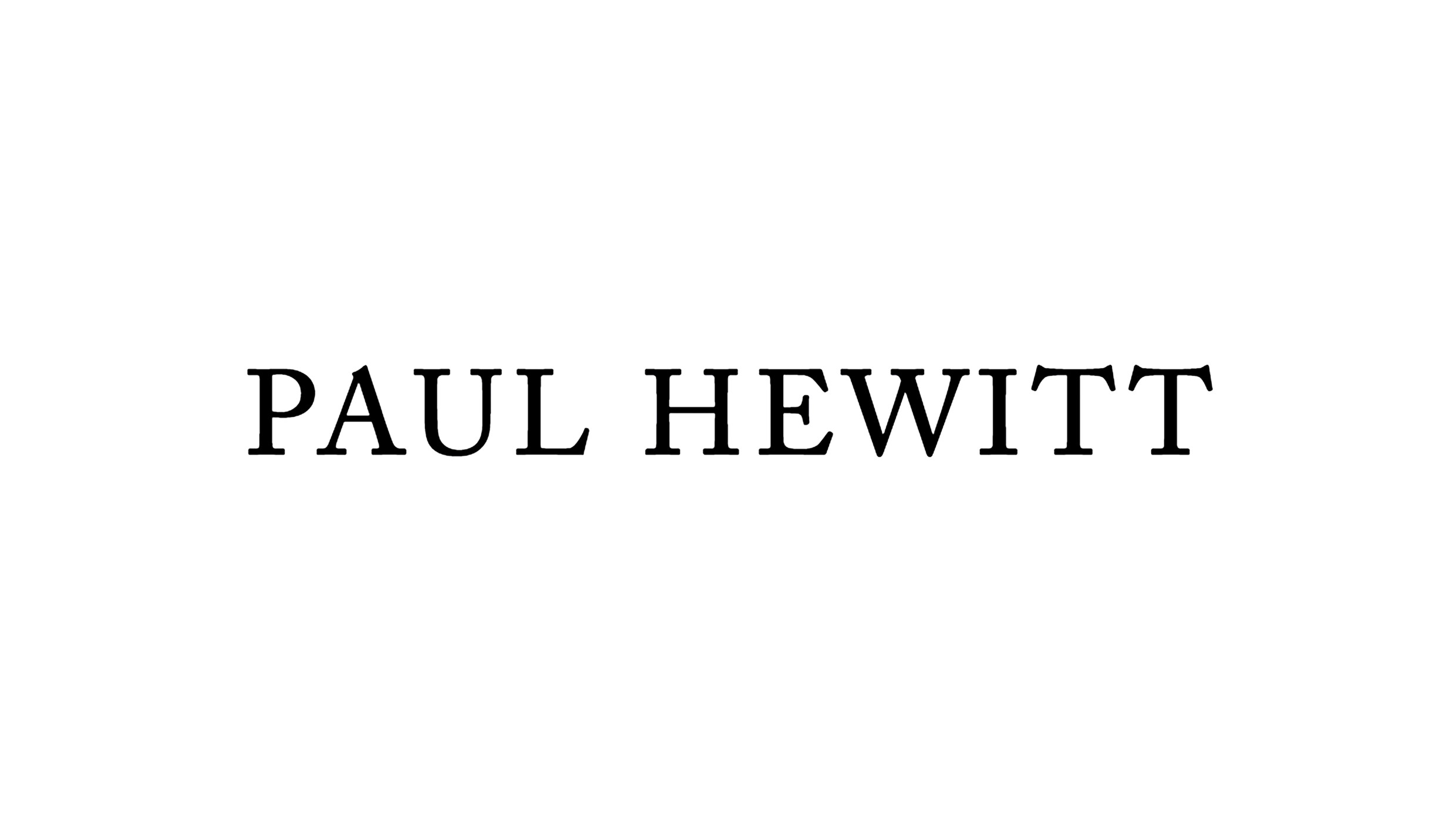 PAUL HEWITT